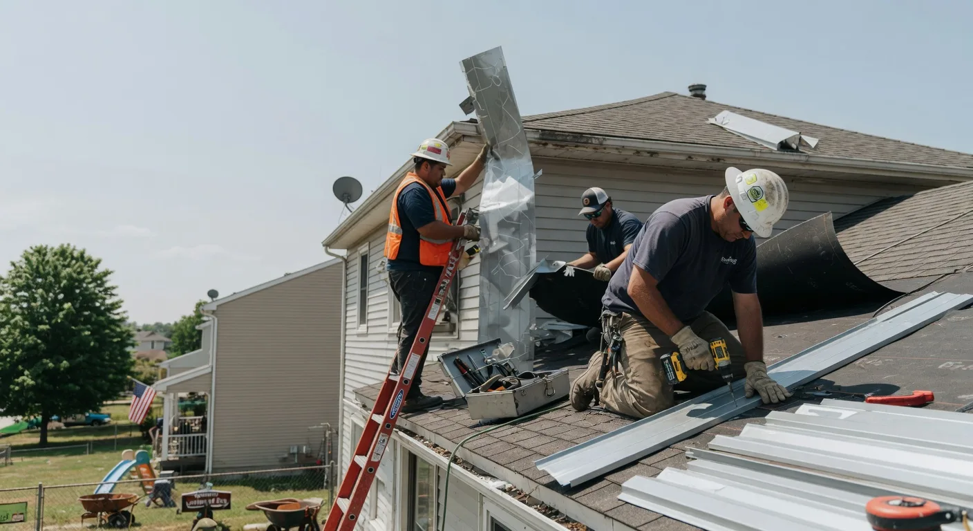 Metal Roof Repair in Elmwood, TN
